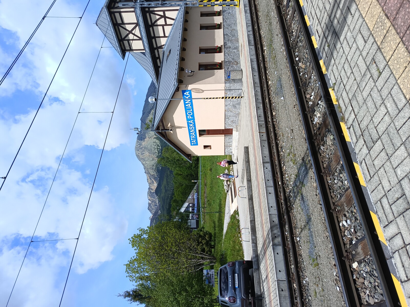 vlakem do Tatranské Lomnice